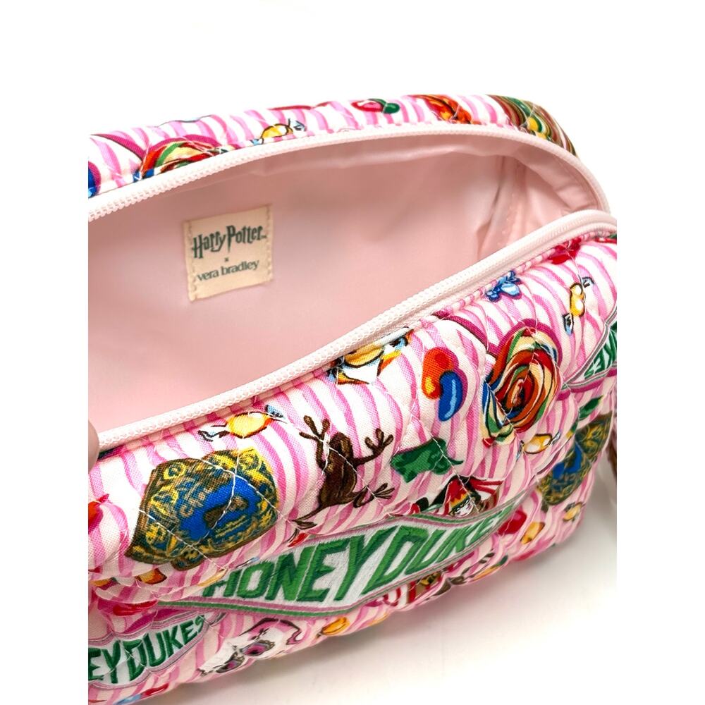 Vera Bradley Harry Potter Honeydukes Medium Cosmetic Makeup Bag Pouch EXACT NWT - Picture 10 of 11
